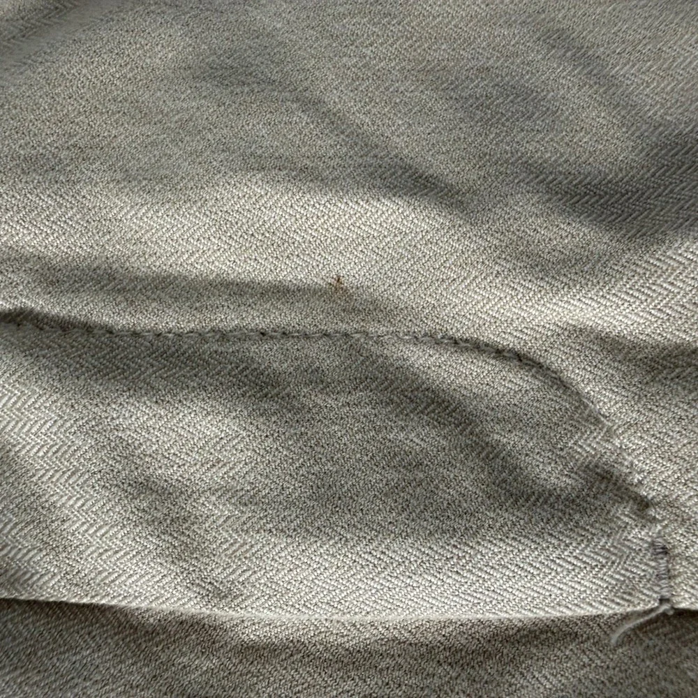 Banana Republic Aiden Fit Mens 34x34 Tan Herringbone Cotton Chino Pants